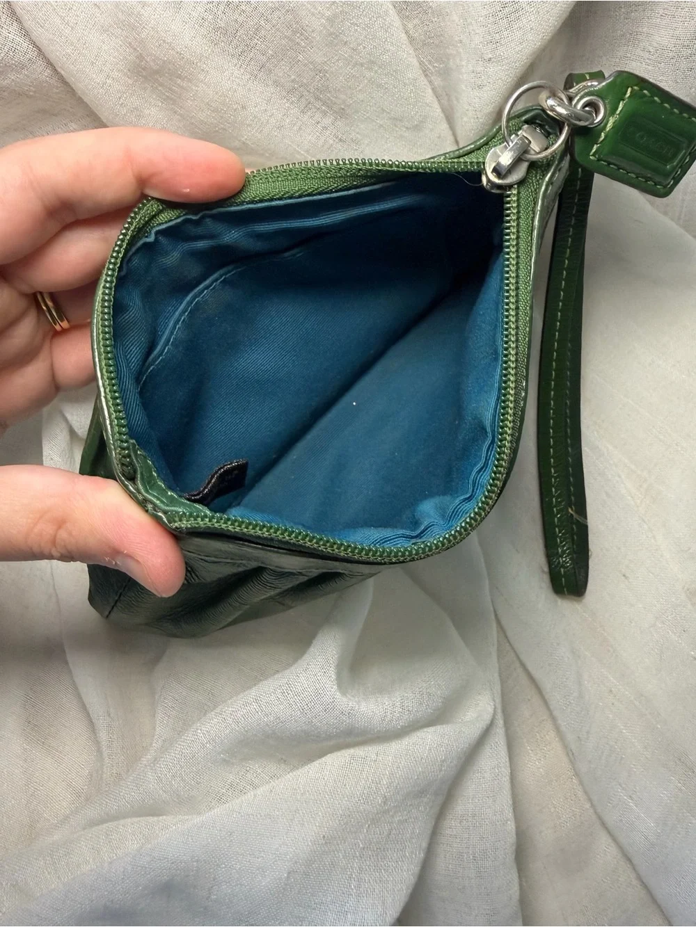 Coach wristlet rich